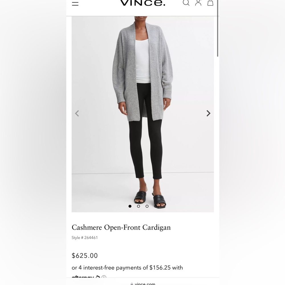 Vince cashmere sweater xxs